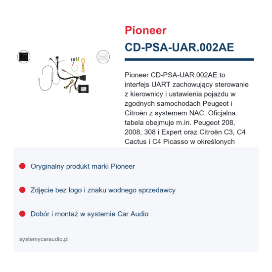 Pioneer CD-PSA-UAR.002AE
