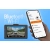 FineVu GX9000 – Premium 2.5K QHD + Full HD Dash Cam with GPS, HDR, Wi-Fi 5 and Advanced Parking Surveillance z kartą FineVu 128 GB