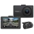 FineVu GX9000 – Premium 2.5K QHD + Full HD Dash Cam with GPS, HDR, Wi-Fi 5 and Advanced Parking Surveillance z kartą FineVu 128 GB