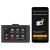 FineVu GX9000 – Premium 2.5K QHD + Full HD Dash Cam with GPS, HDR, Wi-Fi 5 and Advanced Parking Surveillance z kartą FineVu 128 GB