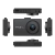 FineVu GX9000 – Premium 2.5K QHD + Full HD Dash Cam with GPS, HDR, Wi-Fi 5 and Advanced Parking Surveillance z kartą FineVu 128 GB