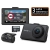 FineVu GX9000 – Premium 2.5K QHD + Full HD Dash Cam with GPS, HDR, Wi-Fi 5 and Advanced Parking Surveillance z kartą FineVu 128 GB