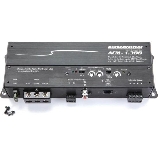 AudioControl ACM-1.300 - kompaktowy monoblok klasy D - zdjęcie 5