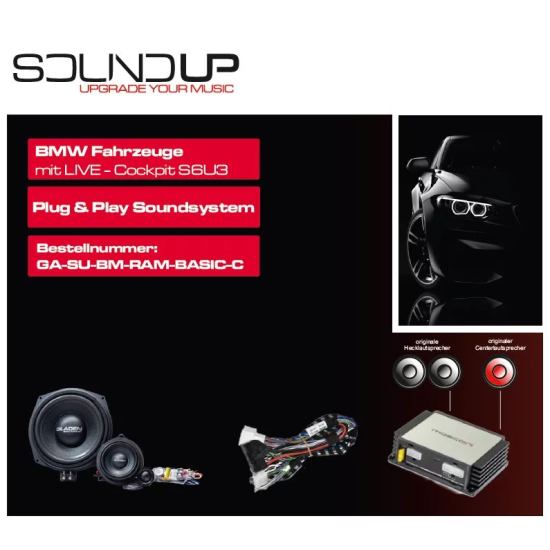 GLADEN SoundUp GA-SU-BM-RAM-BASIC-C – grafika zestawu SoundPower / SoundPower kit illustration