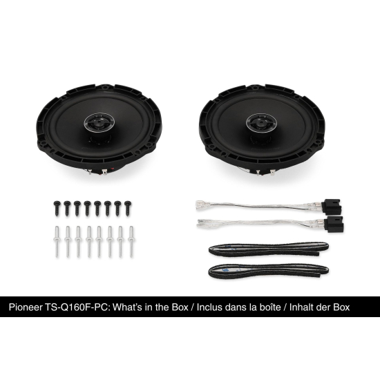 Pioneer TS-Q160F-PC – zawartość zestawu