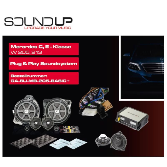 GLADEN GA-SU-MB-205-BASIC+ – grafika zestawu przód/tył / Distributor front/rear kit illustration