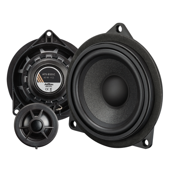 AXTON ATS-B101C – zestaw głośnikowy Plug&Play do BMW, 100 mm, 60 W RMS