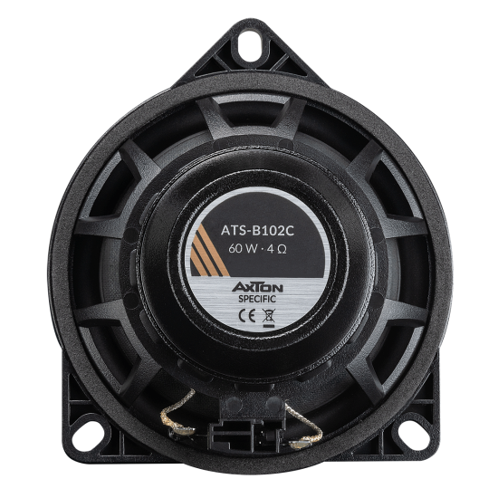 AXTON ATS-B102C – zestaw głośnikowy Plug&Play do BMW, 100 mm, 60 W RMS