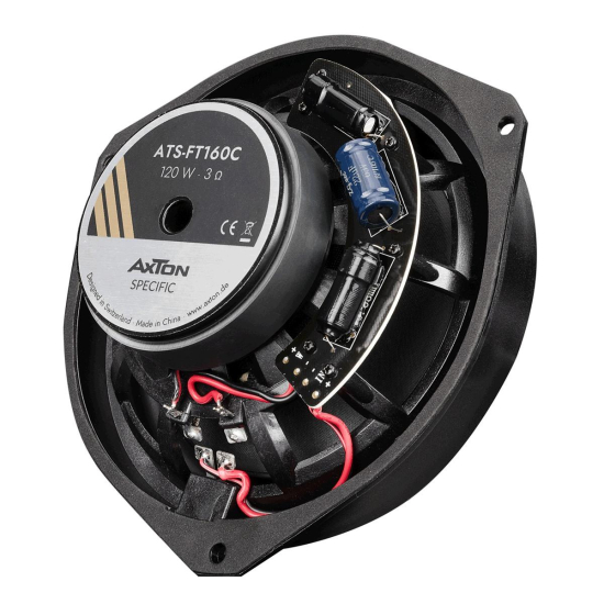 AXTON ATS-FT160C tweeter i elementy zestawu