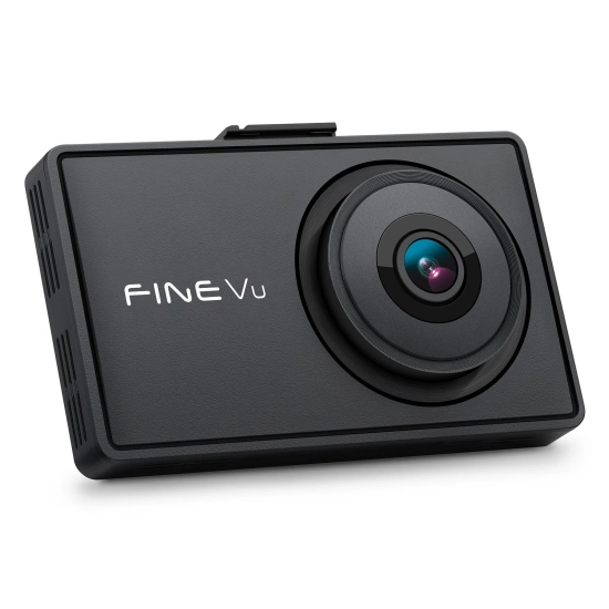 FineVu GX9000 – Premium 2.5K QHD + Full HD Dash Cam with GPS, HDR, Wi-Fi 5 and Advanced Parking Surveillance z kartą FineVu 128 GB