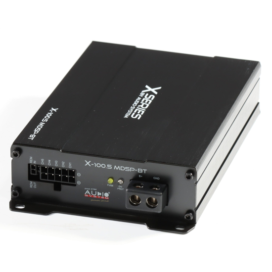 Audio System X-100.5MDSP-BT – wzmacniacz 5-kanałowy z 9-kanałowym DSP i Bluetooth