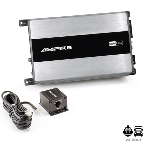 Ampire MBM1.24V-4G – wzmacniacz z regulatorem poziomu / Ampire MBM1.24V-4G – amplifier with level controller