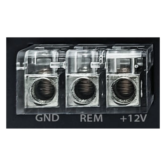 ZAPCO ASP-TPA – zaciski GND, REM i +12 V