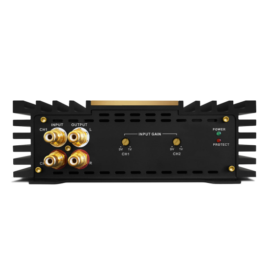 ZAPCO Z-400.2 AP – 2-kanałowy audiofilski wzmacniacz klasy A/AB, 2 × 400 W RMS przy 4 Ω