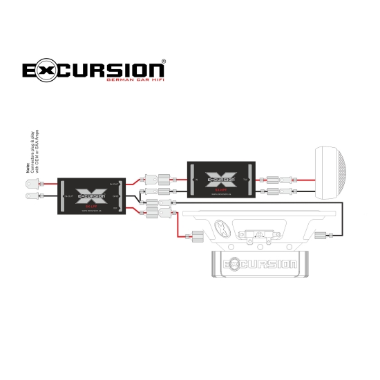 Excursion SX-5C - 2-drożny zestaw głośników