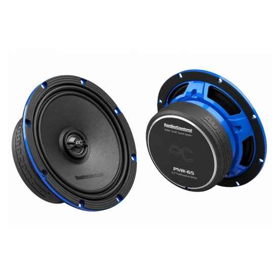 Para głośników PNW-65 od przodu i od tyłu / PNW-65 speaker pair shown from front and rear
