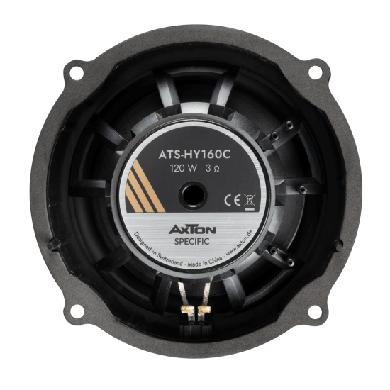 AXTON ATS-HY160C – zestaw głośnikowy Plug&Play do Hyundai i Kia, 165 mm, 80 W RMS