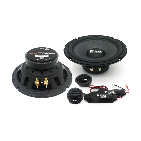 ESB AUDIO 1.6K2X – 2-drożny system głośnikowy 6,5”/ 165 mm + 1” z filtrem 12 dB (para)