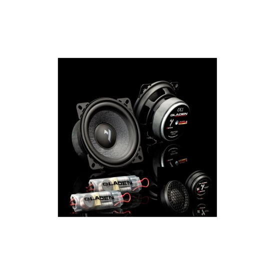 Gladen GAMMA 100.2 – kompletny zestaw głośników 100 mm