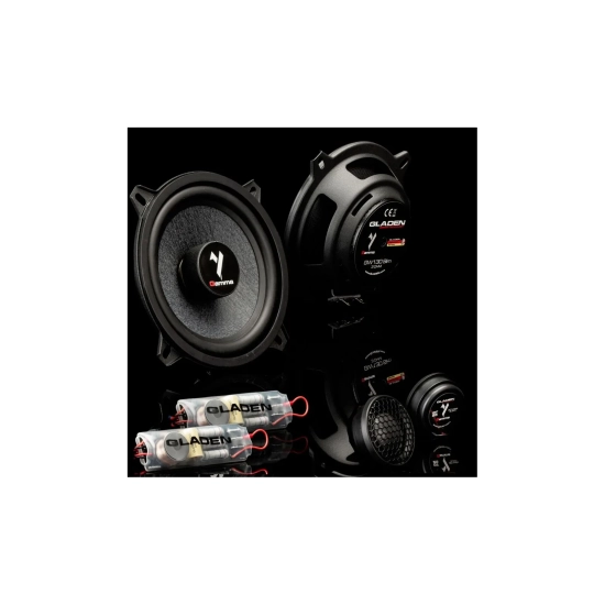 Gladen GAMMA 130.2 SLIM – kompletny zestaw głośników 130 mm