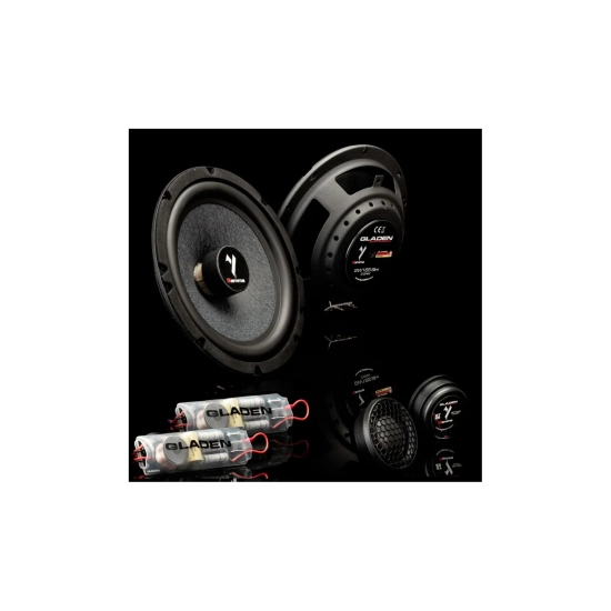 Gladen GAMMA 165.2 SLIM – kompletny zestaw głośników 165 mm