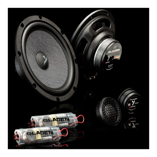 Gladen GAMMA 200.2 – zestaw głośnikowy 200 mm, 100 W RMS