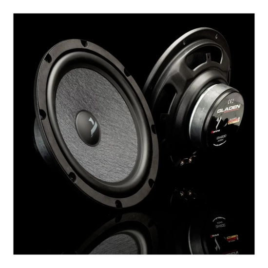 Gladen GAMMA 200.2 – zestaw głośnikowy 200 mm, 100 W RMS