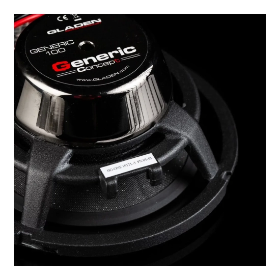 Gladen GENERIC 100 – głośnik średniotonowy 100 mm, 80 W RMS
