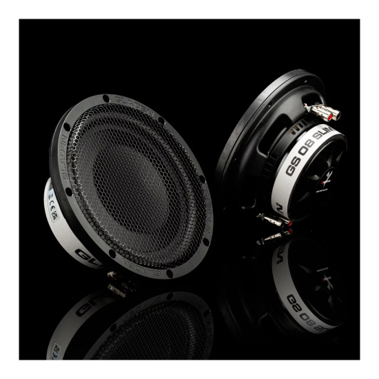 Gladen GS 08 SLIM – subwoofer 8″ 200 W RMS / 2×2 Ω