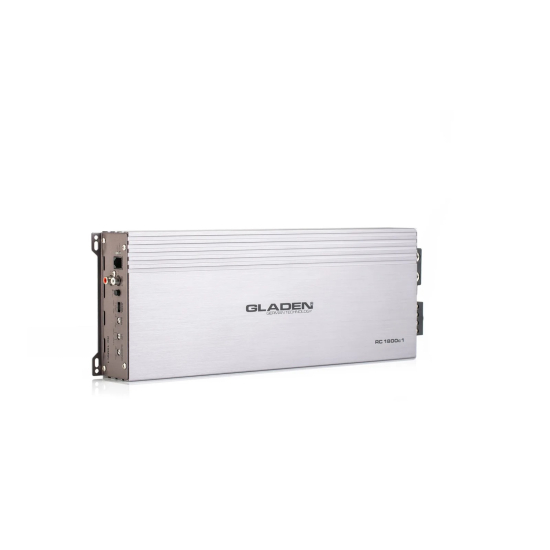 Gladen RC 1800C1 – monoblok klasy D 1800 W / 1 Ω