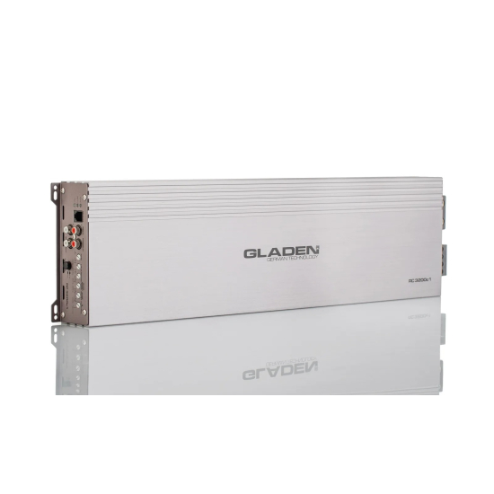 Gladen RC 3200C1 – monoblok klasy D 3180 W / 0,5 Ω