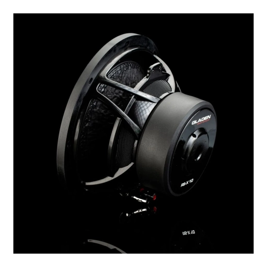 Gladen RS-X 10 – subwoofer 25 cm – widok od tyłu