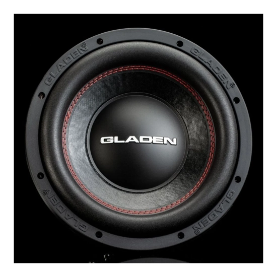 Gladen RS-X 10 – membrana subwoofera – widok z przodu