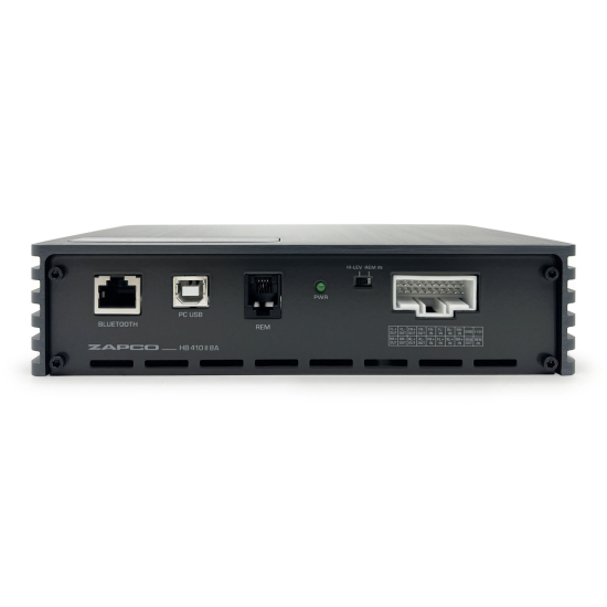 ZAPCO HB 410 II 8A – wzmacniacz 8-kanałowy klasy AB z 10-kanałowym DSP