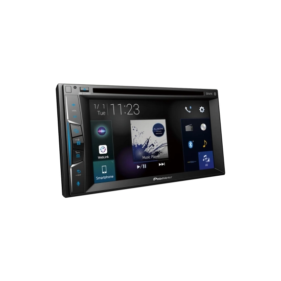 Pioneer AVH-Z2200BT stacja multimedialna 2-DIN Apple CarPlay – widok z przodu