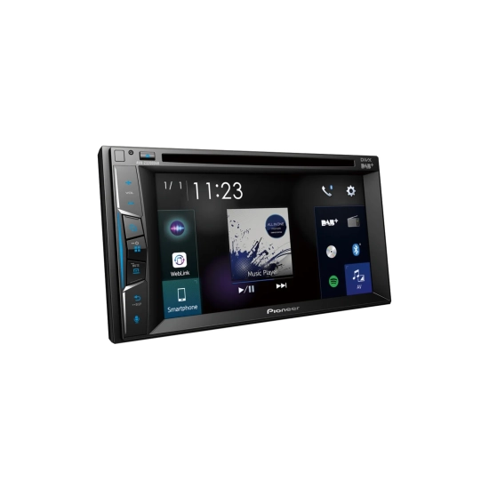 Pioneer AVH-Z3200DAB stacja multimedialna 2-DIN DAB+ – widok z przodu