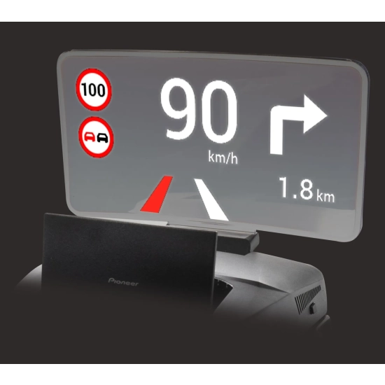 Pioneer AVIC-Z1000D11-CHU – wyświetlacz Head-Up SDA-HU100
