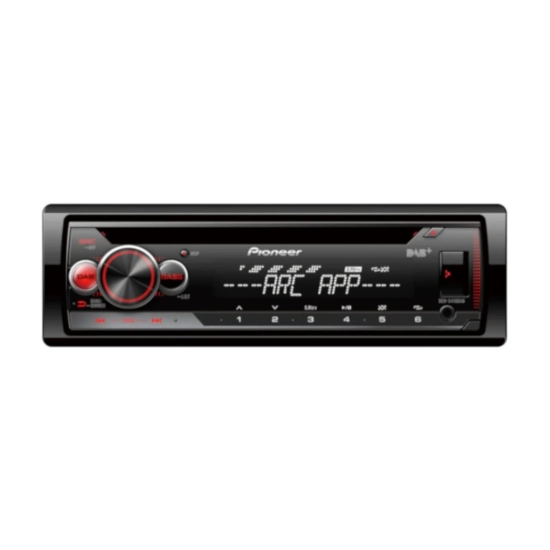 Pioneer DEH-S410DAB – radio CD DAB+ drugie ujęcie