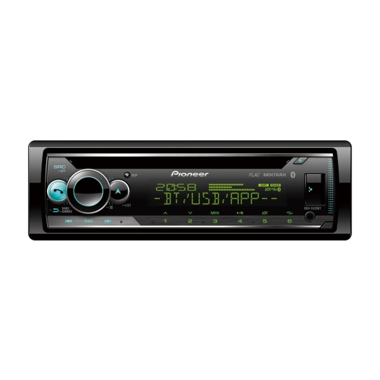 Pioneer DEH-S520BT – radio 1-DIN Bluetooth widok z przodu