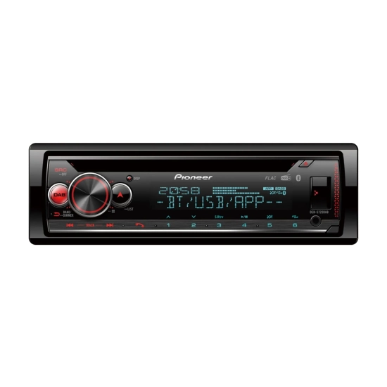 Pioneer DEH-S720DAB – radio 1-DIN DAB+ Bluetooth widok z przodu