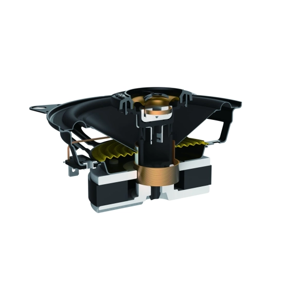 Pioneer TS-A1081F przekrój konstrukcji głośnika