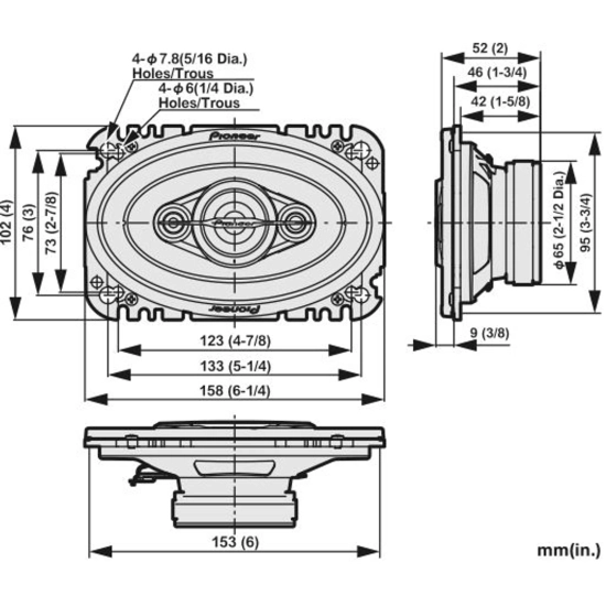 Pioneer TS-A4671F zdjęcie produktu 5