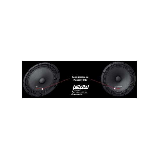 Pioneer TS-M1610PRO – oficjalna grafika wzornictwa PRO