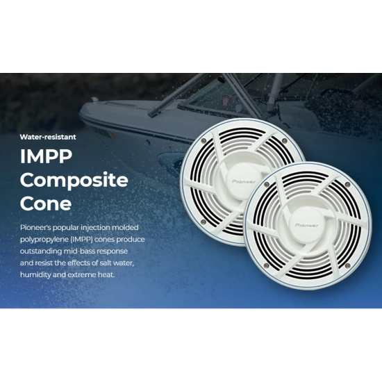 Pioneer TS-MR2040 – wodoodporna membrana IMPP
