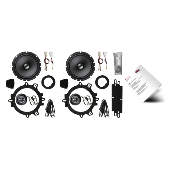 Pioneer TS-RENAULT-CLIO – głośniki, tweetery i adaptery Custom Fit