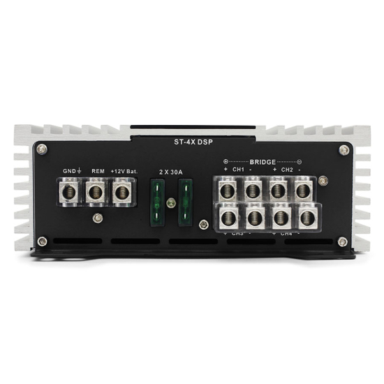 ZAPCO ST-4X DSP III – wzmacniacz 4-kanałowy klasy AB z 8-kanałowym DSP