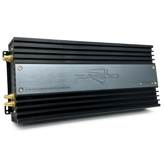 ZAPCO Z-175.4 AT – 4-kanałowy wzmacniacz klasy AB 4 × 300 W RMS