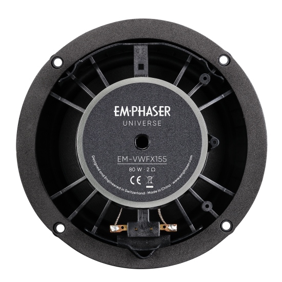 EMPHASER EM-VWFX155 – zestaw głośnikowy 155 mm Plug&Play do VAG