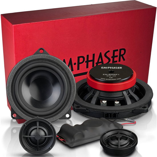 EMPHASER EM-BMWF1 – zestaw komponentowy 100 mm Plug&Play do BMW