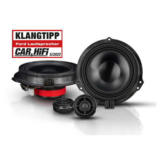 EMPHASER EM-FDF1 – zestaw głośnikowy 165 mm Plug&Play do Forda